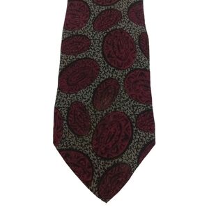 🔵BOGO FREE🔵 Vintage Necktie 100% Silk Made Handmade in Italy Medallion Tie